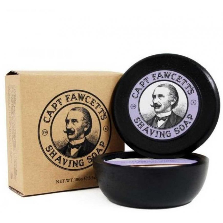Captain Fawcett Shaving Soap, 110g – 2