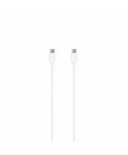 SEEK TOTI 20W Type-C PD Wall Fast Charger with Type-C to Type-C, 1 m PVC Data Cable 3A, White