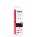 SEEK TOTI 20W Type-C PD Wall Fast Charger with Type-C to Type-C, 1 m PVC Data Cable 3A, White SEEK TOTI 20W Type-C PD Wall Fast Charger with Type-C to Type-C, 1 m PVC Data Cable 3A, White