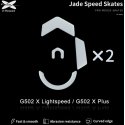 X-Raypad Jade Skates Logitech G502 X Lightspeed & G502 X Plus White 2 pcs. (White) Replacement Mouse Feet X-Raypad Jade Skates Logitech G502 X Lightspeed & G502 X Plus White 2 pcs. (White) Replacement Mouse Feet