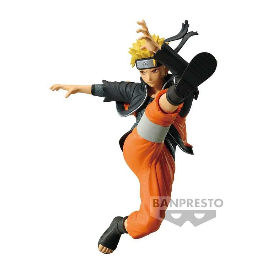 Banpresto Naruto Shippuden Vibration Stars Naruto Uzumaki figuuri 14cm – 2