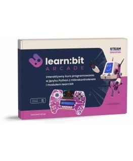Learnetic learn:bit Arcade – Python programavimo kursas – rinkinys su micro:bit