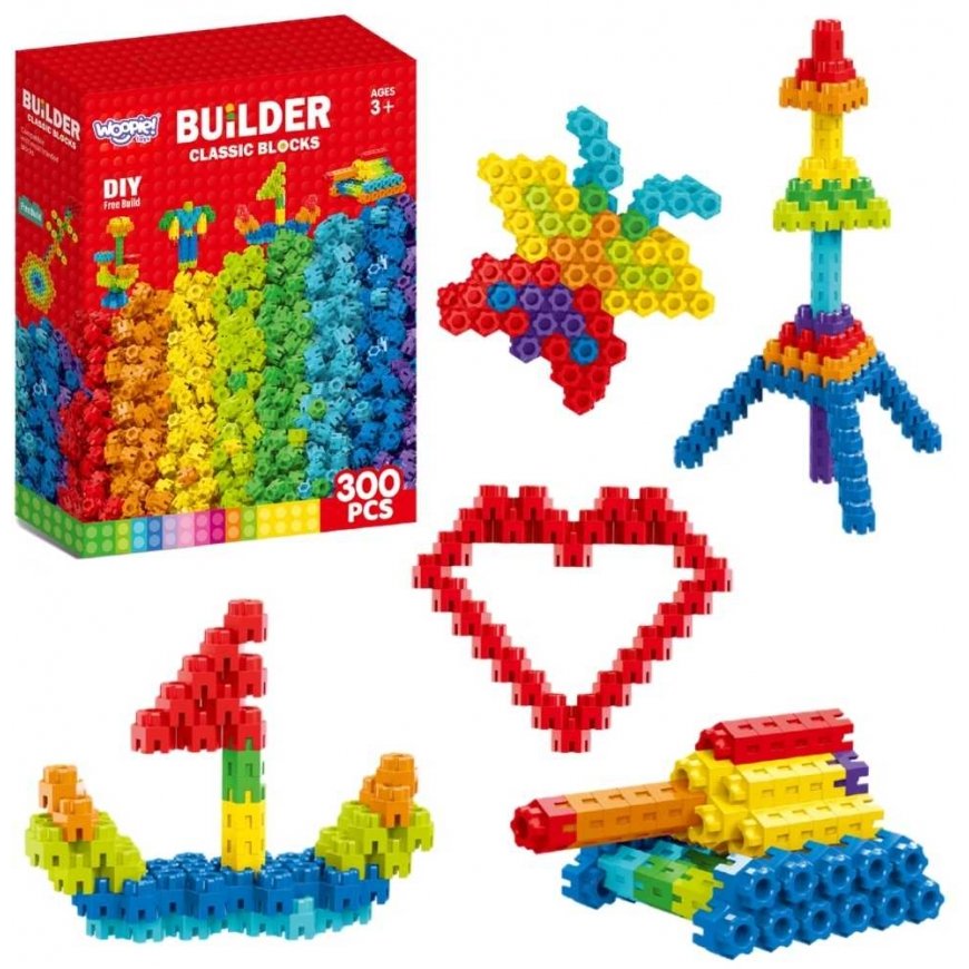 WOOPIE creative construction blocks 300 pcs.