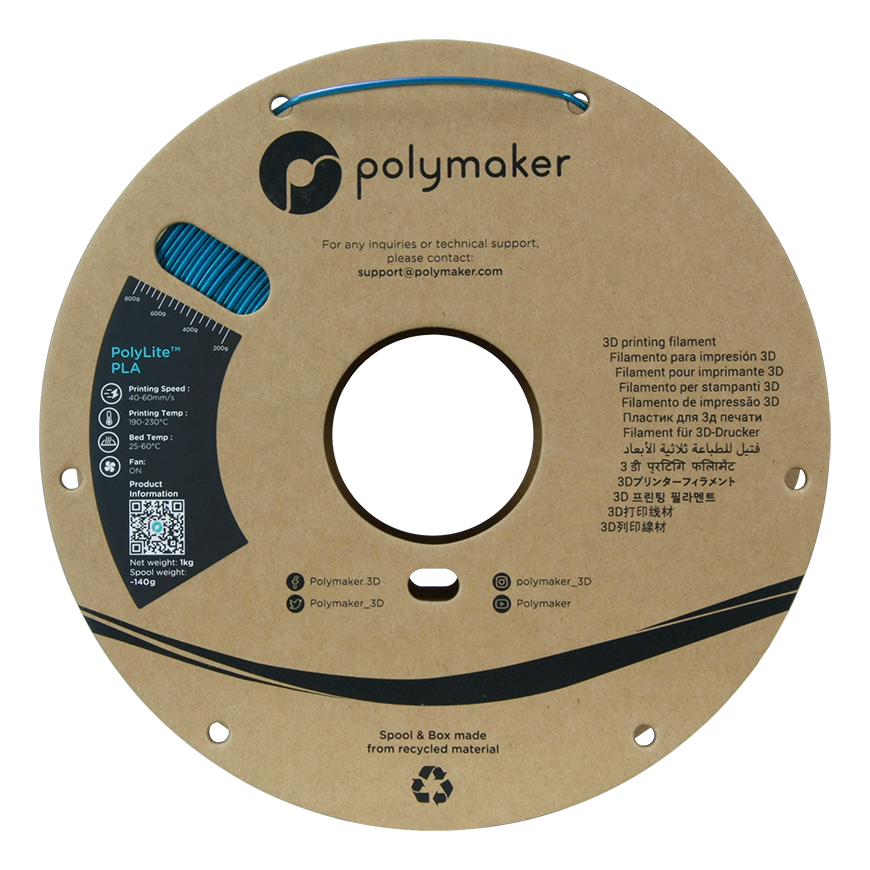 Polymaker Polymaker PolyLite PLA Starlight - 1kg - 1.75mm - Neptune – 3