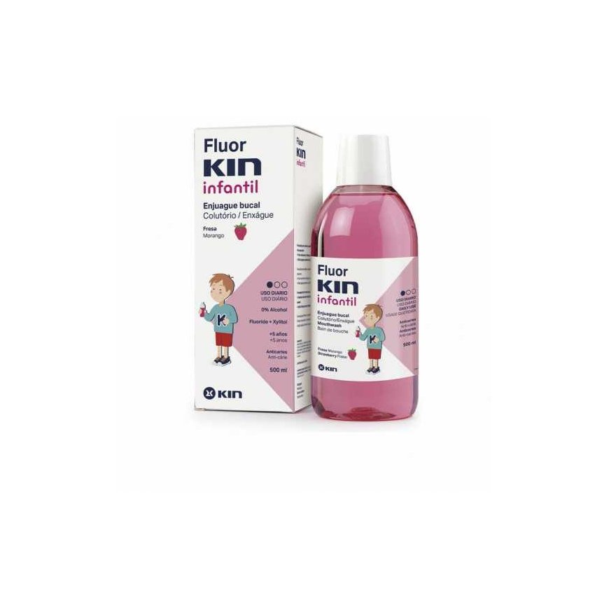 Kin lasten suuvesi mansikka 500 ml – 2
