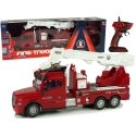 Lean Toys remote-controlled fire truck toy, red Lean Toys remote-controlled fire truck toy, red