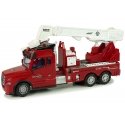 Lean Toys remote-controlled fire truck toy, red Lean Toys remote-controlled fire truck toy, red