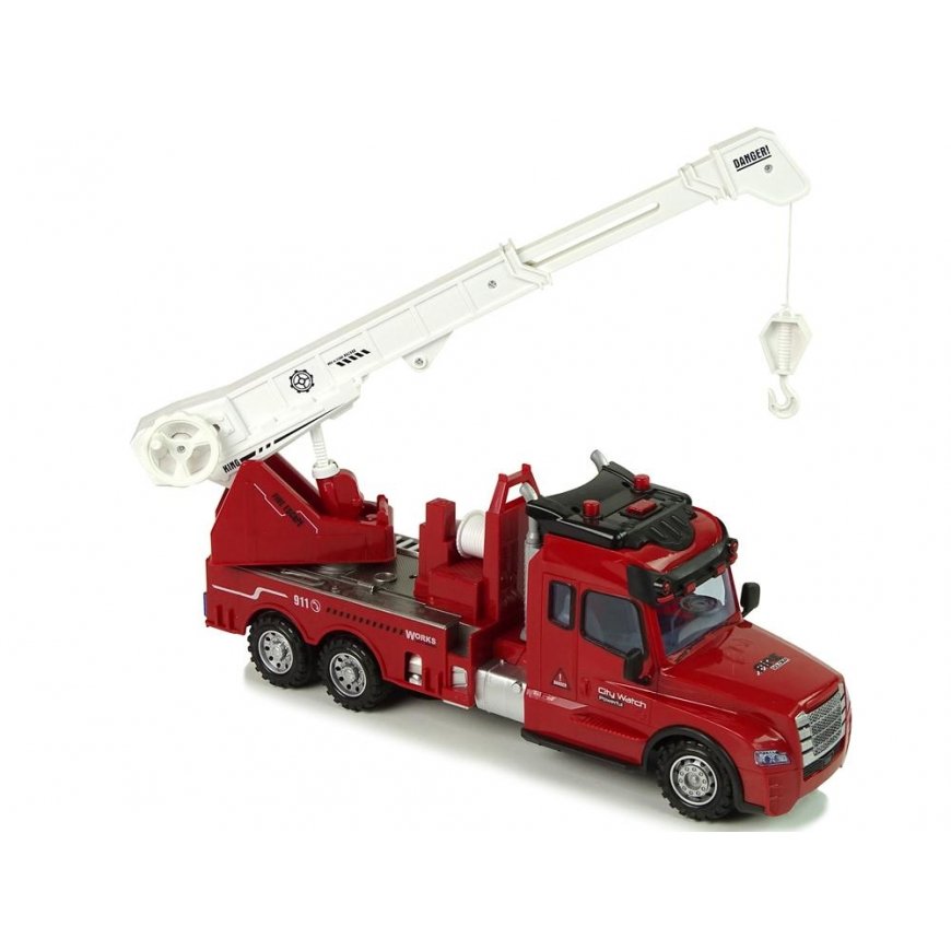 Lean Toys remote-controlled fire truck toy, red – 5
