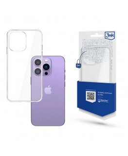 3MK Clear Case mobiliojo telefono dėklas 15,5 cm (6.1") Užsegamas dėklas Permatomas