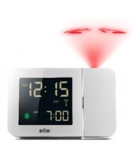 Braun 67161 alarm clock Digital alarm clock White