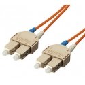 Equip 253320 InfiniBand ja kiudoptilised kaablid 10 m SC Oranž