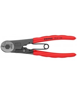 Knipex 95 61 150 johtopihdit musta, Punainen, Hopea