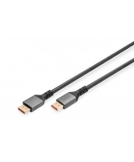 Digitus DB-340111-010-S DisplayPort-kaabel 1 m Must