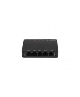 Lanberg DSP3-1005-60W сетевой коммутатор Неуправляемый Gigabit Ethernet (10/100/1000) Питание по Ethernet (PoE) Черный