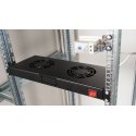 Equip Cooling Fans 19', 1U, 2FANS, RAL9005 Black Equip Cooling Fans 19', 1U, 2FANS, RAL9005 Black