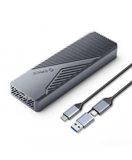 Orico CNM2-G20 M.2 NVME USB-C 3.2 20Gb|s Disk Drive - Gray
