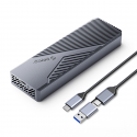 Orico CNM2-G20 M.2 NVME USB-C 3.2 20Gb|s Disk Drive - Gray