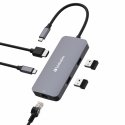 Verbatim CMH-05 USB Type-C 5000 Мбит/с Серебристый Verbatim CMH-05 USB Type-C 5000 Мбит/с Серебристый