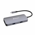 Verbatim CMH-05 USB Type-C 5000 Мбит/с Серебристый Verbatim CMH-05 USB Type-C 5000 Мбит/с Серебристый