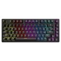 Savio Phenix SAVGK- RED klaviatūra Žaidimams USB + RF Wireless + Bluetooth QWERTY Anglų (JAV) Juoda Savio Phenix SAVGK- RED klaviatūra Žaidimams USB + RF Wireless + Bluetooth QWERTY Anglų (JAV) Juoda