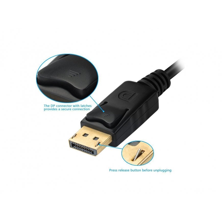 Equip DisplayPort to VGA / HDMI / DVI Adapter – 2