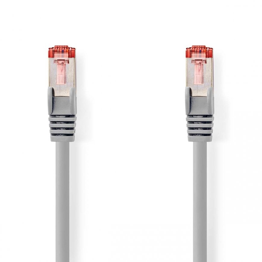 Nedis CCGL85221GY50 networking cable Grey 5 m Cat6 S/FTP (S-STP)
