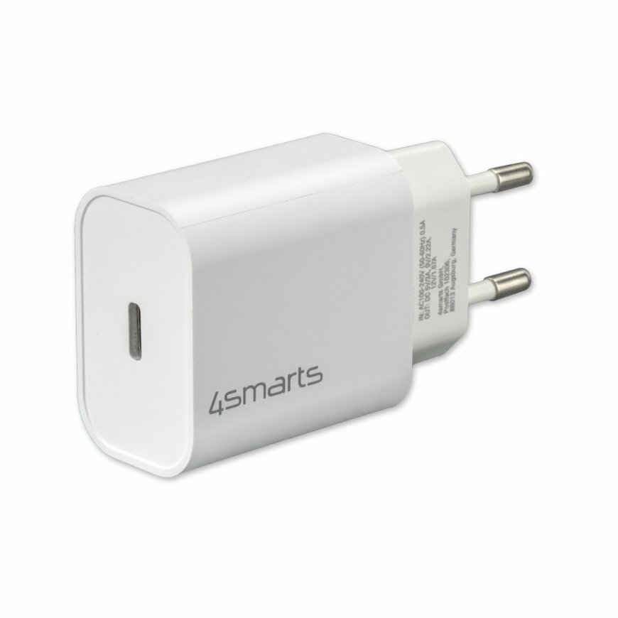 4smarts 465575 PDA/mobīlo telefonu lādētājs Universāls Balts USB Iekštelpas – 3