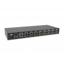 LevelOne KVM-3216 KVM-kytkin Telineasennus musta LevelOne KVM-3216 KVM-kytkin Telineasennus musta