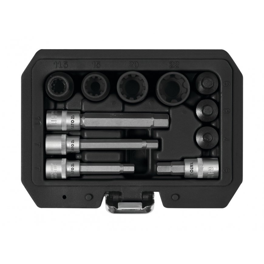 Yato YT-06808 pistikupesa ja pistikupesade komplekt