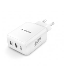Aligator CHPD0024 mobile device charger Universal White AC Fast charging Indoor