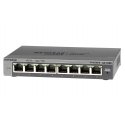 NETGEAR GS108E Managed Gigabit Ethernet (10/100/1000) Black NETGEAR GS108E Managed Gigabit Ethernet (10/100/1000) Black