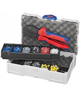 Knipex 97 90 23 kaablitangid Tööriistakomplekt Sinine, Punane