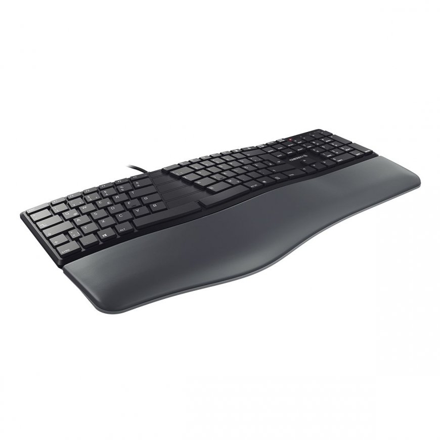 CHERRY KC 4500 ERGO клавиатура Универсальная USB QWERTY Американский английский Черный – 4