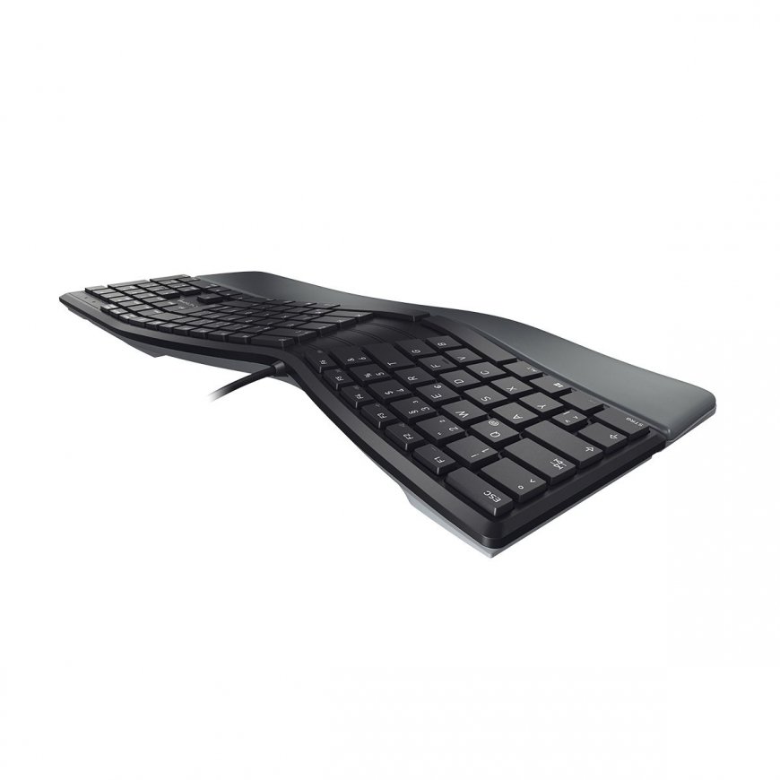 CHERRY KC 4500 ERGO tastatūra Universāls USB QWERTY Amerikāņu angļu valoda Melns – 5