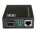 LevelOne RJ45 to SFP+ 10-Gigabit Media Converter LevelOne RJ45 to SFP+ 10-Gigabit Media Converter