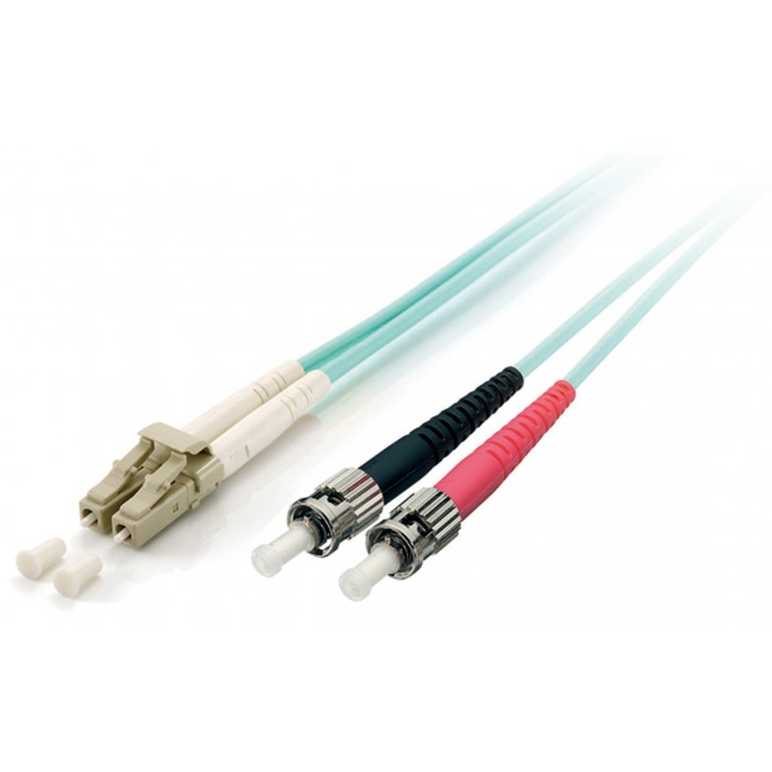 Equip 255215 InfiniBand/fibre optic cable 5 m LC ST Бирюзовый