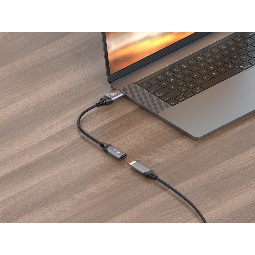 Equip 133445 videokaabliadapter 0,15 m DisplayPort HDMI Must, Hall – 4