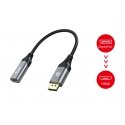 Equip 133445 videokaabliadapter 0,15 m DisplayPort HDMI Must, Hall Equip 133445 videokaabliadapter 0,15 m DisplayPort HDMI Must, Hall