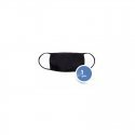 Mocco Textile two-layer reusable masks Black Mocco Textile two-layer reusable masks Black