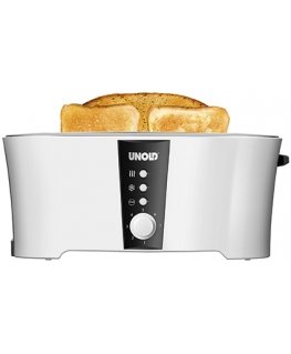 Unold Design Dual 4 ломтик(а) 1350 W Черный, Белый