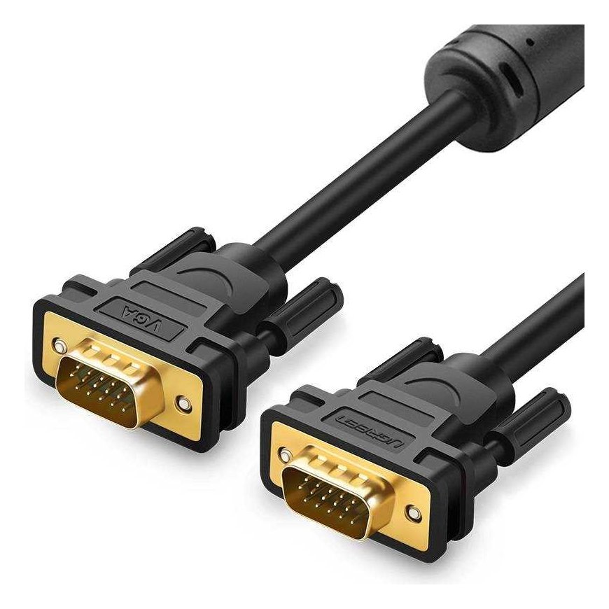 VGA-kaapeli - VGA 5m max WUXGA (1920x1200) VG101 UGREEN – 2