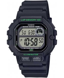 CASIO Sports WS-1400H-1A VYRIŠKAS LAIKRODIS + DĖŽĖ