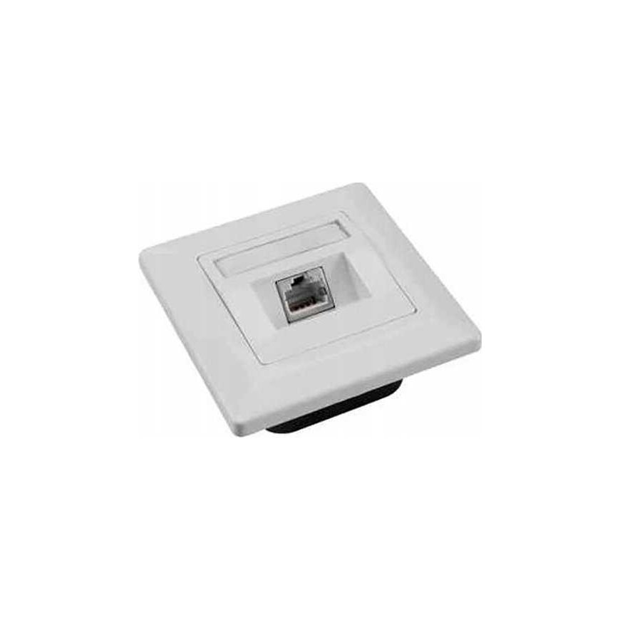 Solarix Solarix CAT6 UTP -naarasliitin 1 x RJ45 kipsilevylle – 2