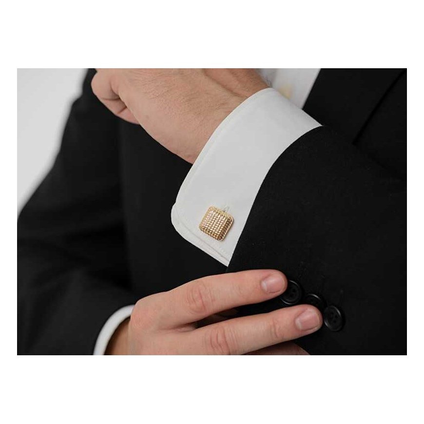 Troli Modern Gold Plated Cufflinks