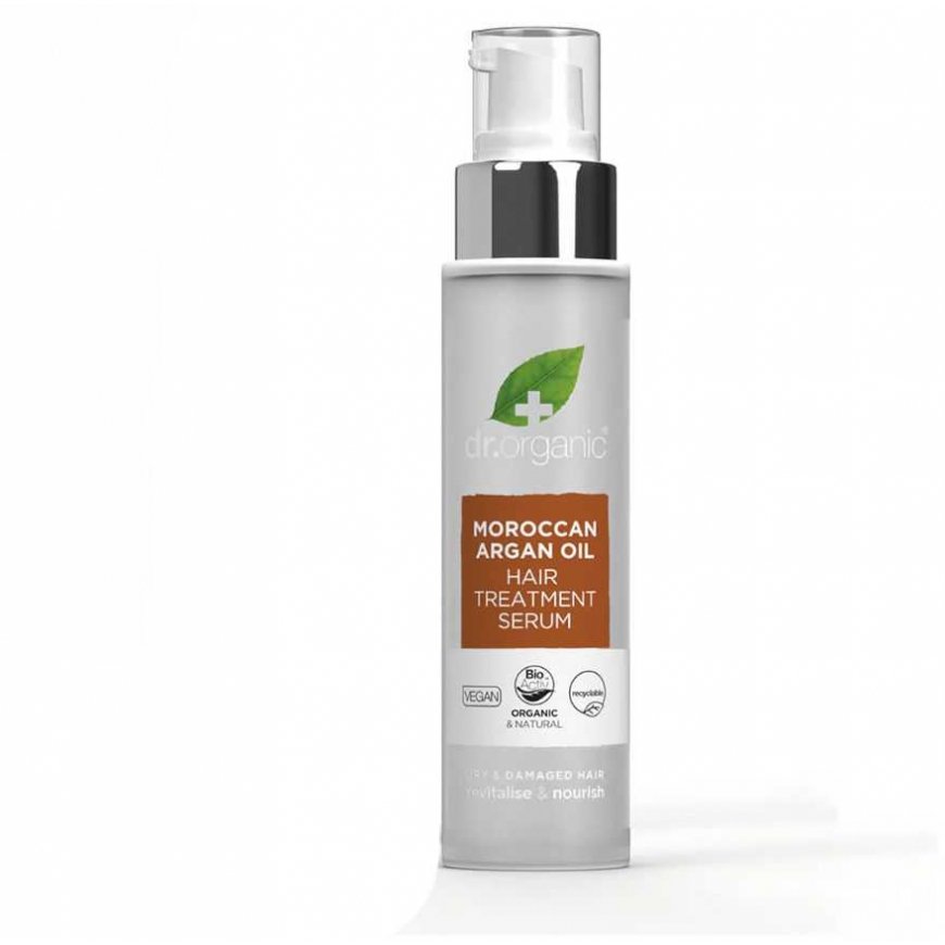Dr. Organic Moroccan Argan Oil -hiusseerumi, 100 ml – 2