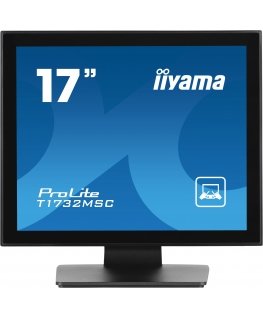 iiyama ProLite T1732MSC-B1SAG PC lamekuvar 43,2 cm (17") 1280 x 1024 pikslit Full HD LED Puutetundlik ekraan Lauapealne Must
