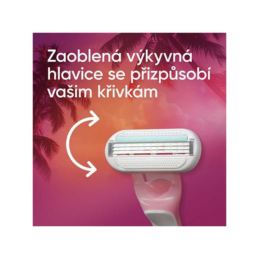Gillette Disposable razors "Venus Smooth Miami", 3 pcs. – 5