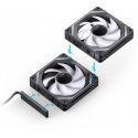 Jonsbo ZL-120B PWM ARGB Lüfter 3er Pack, reguläre Ausrichtung - 120mm, juodas Jonsbo ZL-120B PWM ARGB Lüfter 3er Pack, reguläre Ausrichtung - 120mm, juodas