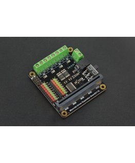 DFRobot – keturių kanalų 5.5V/1.5A variklių valdymo modulis skirtas BBC micro:bit
