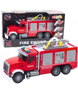Lean Toys Interactive Fire Truck with Water Feature